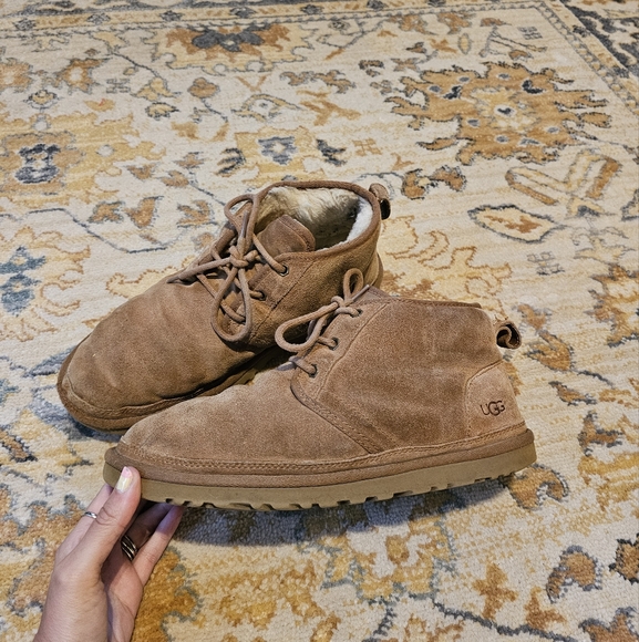 UGG Suede Neumel Lace-Up Boots - Picture 2 of 5
